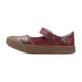 Barbara - Flex® | Deep Red Floral