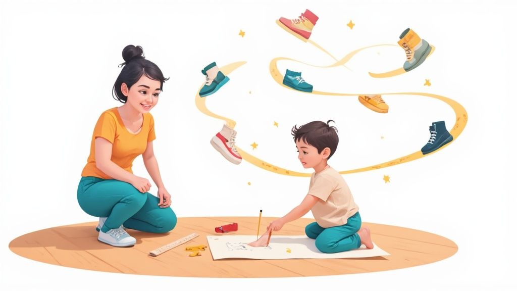 A Parent’s Fun Guide to Childrens Shoe Sizing