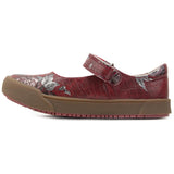 Barbara - Flex® | Deep Red Floral
